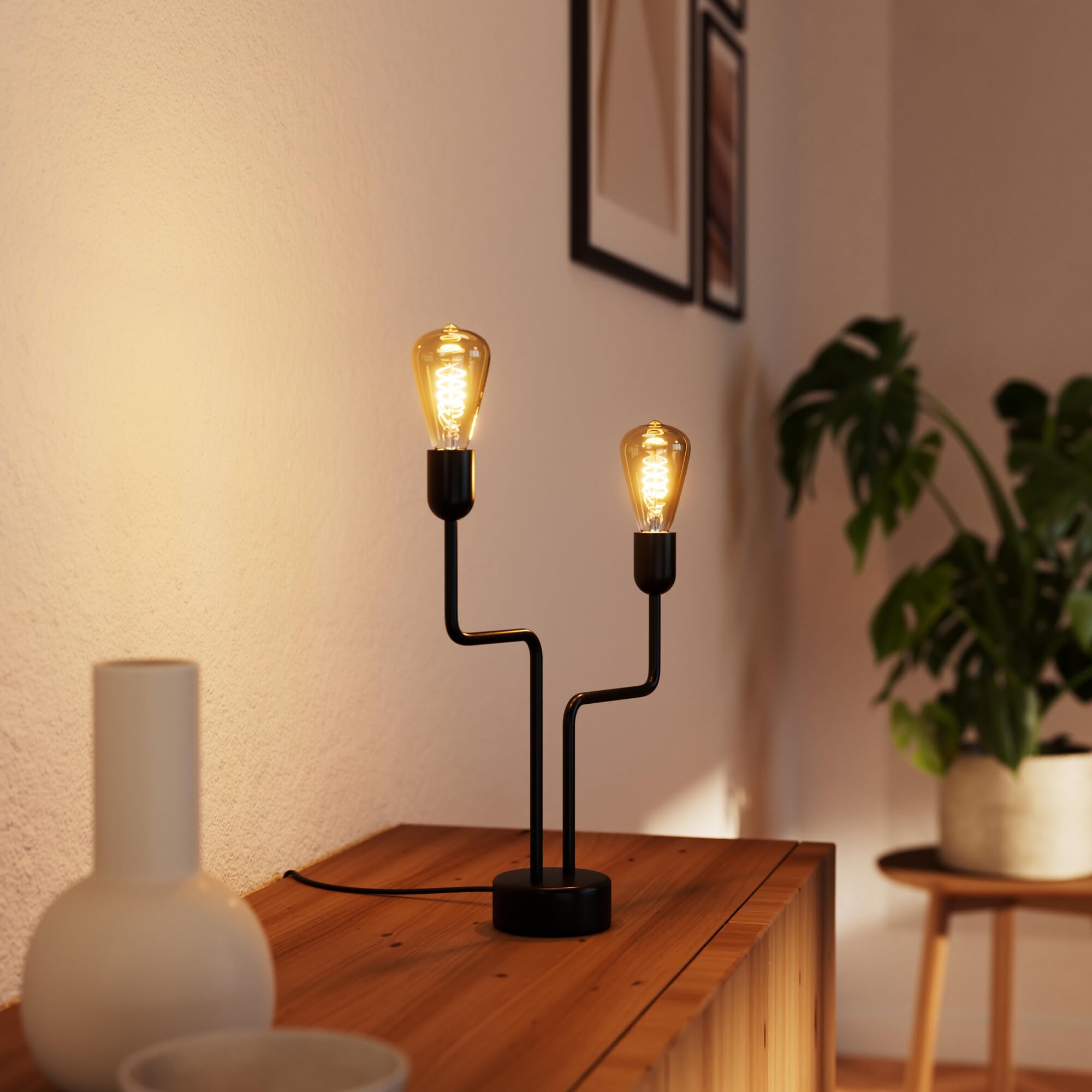 Image secondaire de Ampoule LED Vintage Osram Edison 1906 Spiral E14 Dorée 4,8W