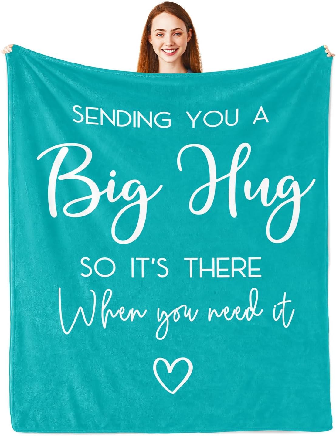 ACCZ Early recovery blanket，Get Well Gifts for Women, Care Gifts for Women, Inspirational Feel Better Gifts for Woman, Healing Hug Blanket, Thinking of You Gifts, After Surgery Gift 60"X50"
