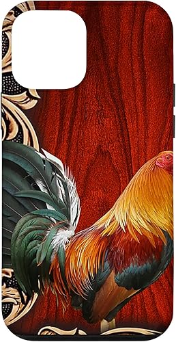 Vista 40 de Funda para iPhone 13 Pro Max Rooster wood - ROOSTER-PC