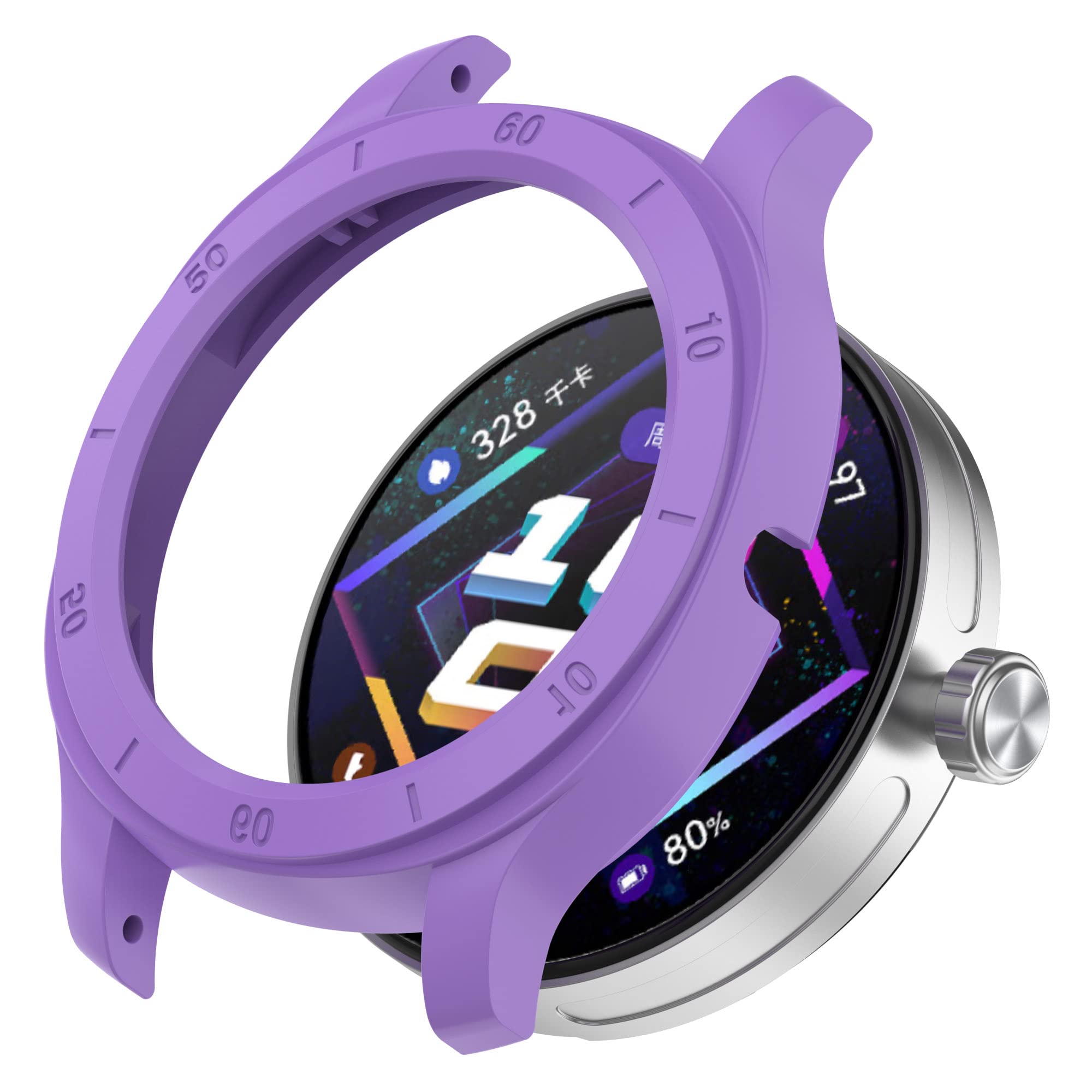 Amazon.com: AISPORTS 2 Pack Watch Case Compatible with Huawei 