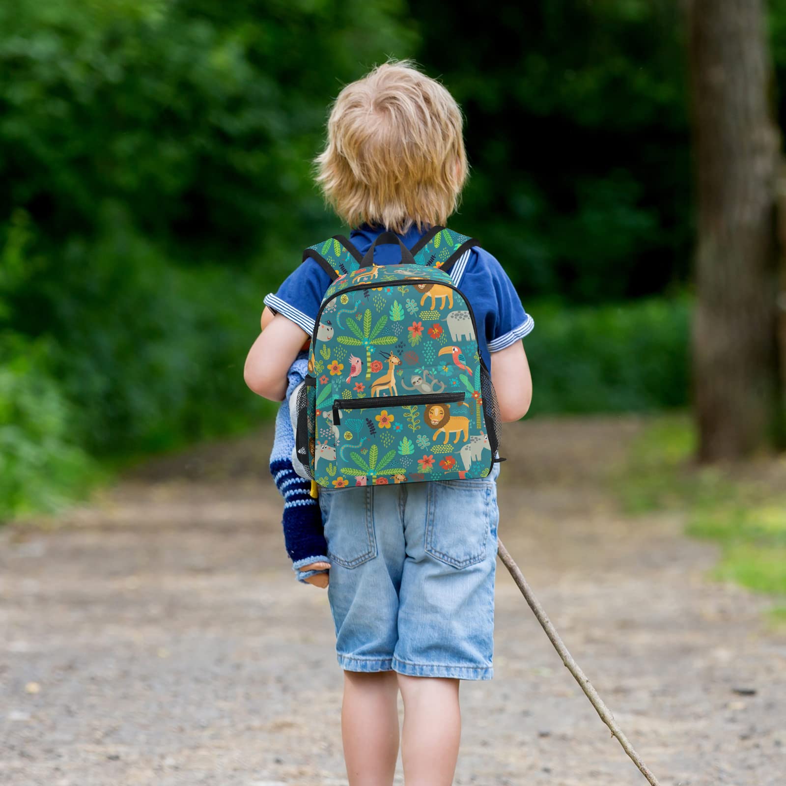 Mnsruu Mochila para niños - Mochila para jardín de infantes - Bolsa de viaje para niños y niñas