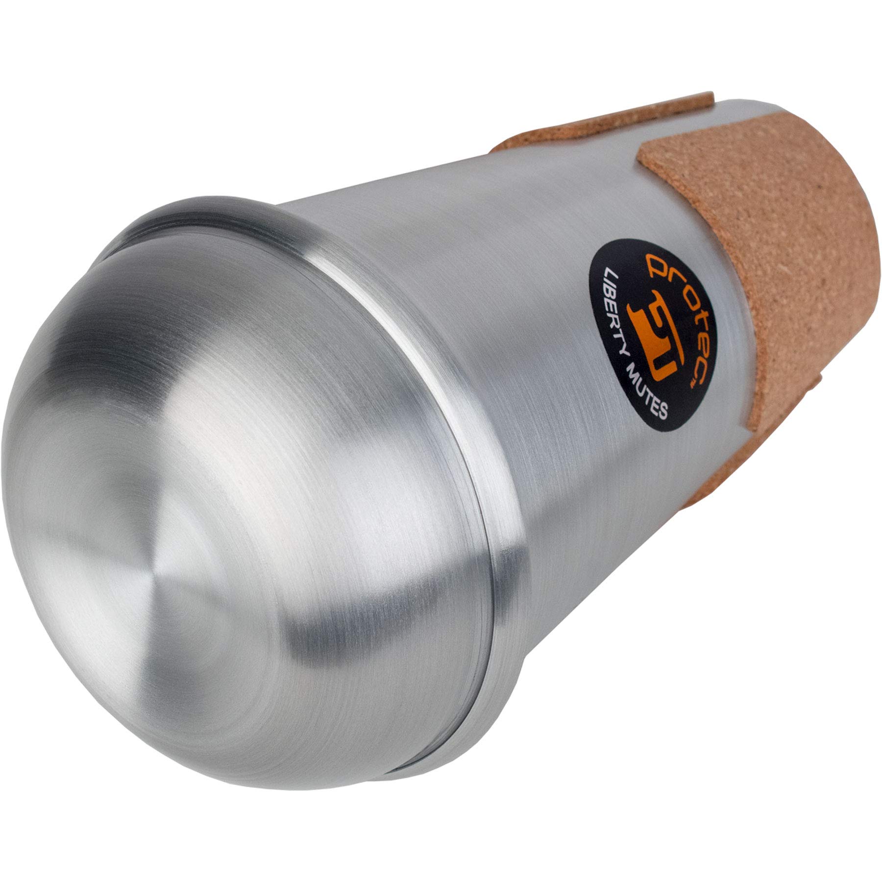 Protec ML205 Liberty Bass Trombone/French Horn Aluminum Practice Mute, Silver - Image 2