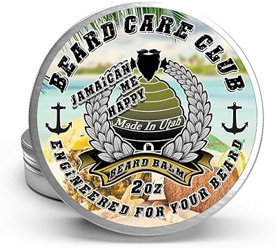 Jamaican Me Happy Beard Balm, Beard Butter, Beard Moisturizer