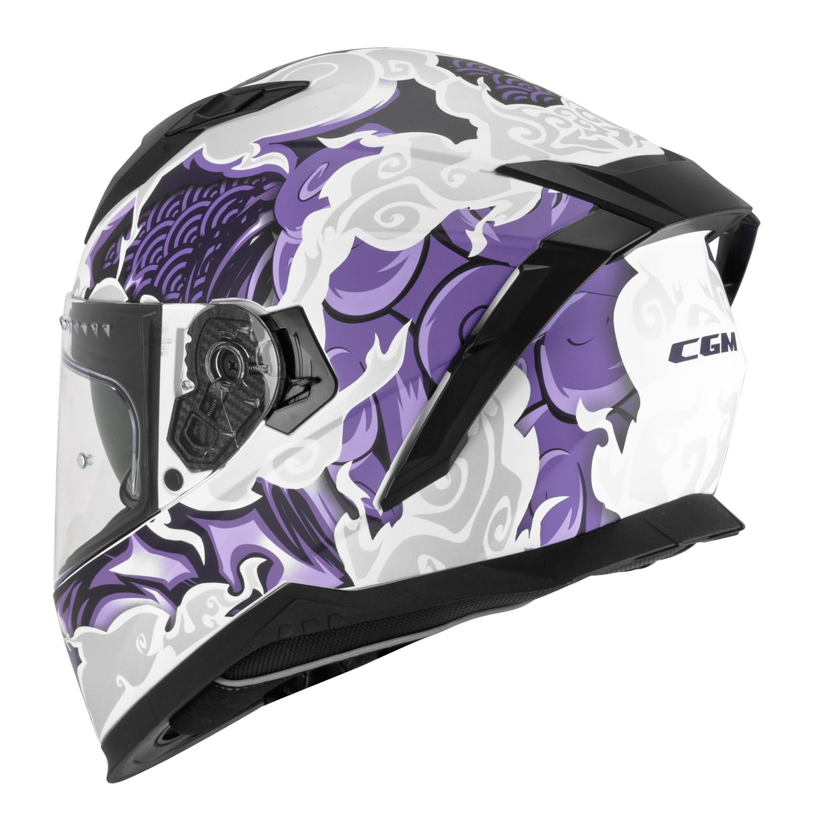 CGM 311F BLAST CLOUD Bianco Viola opaco S
