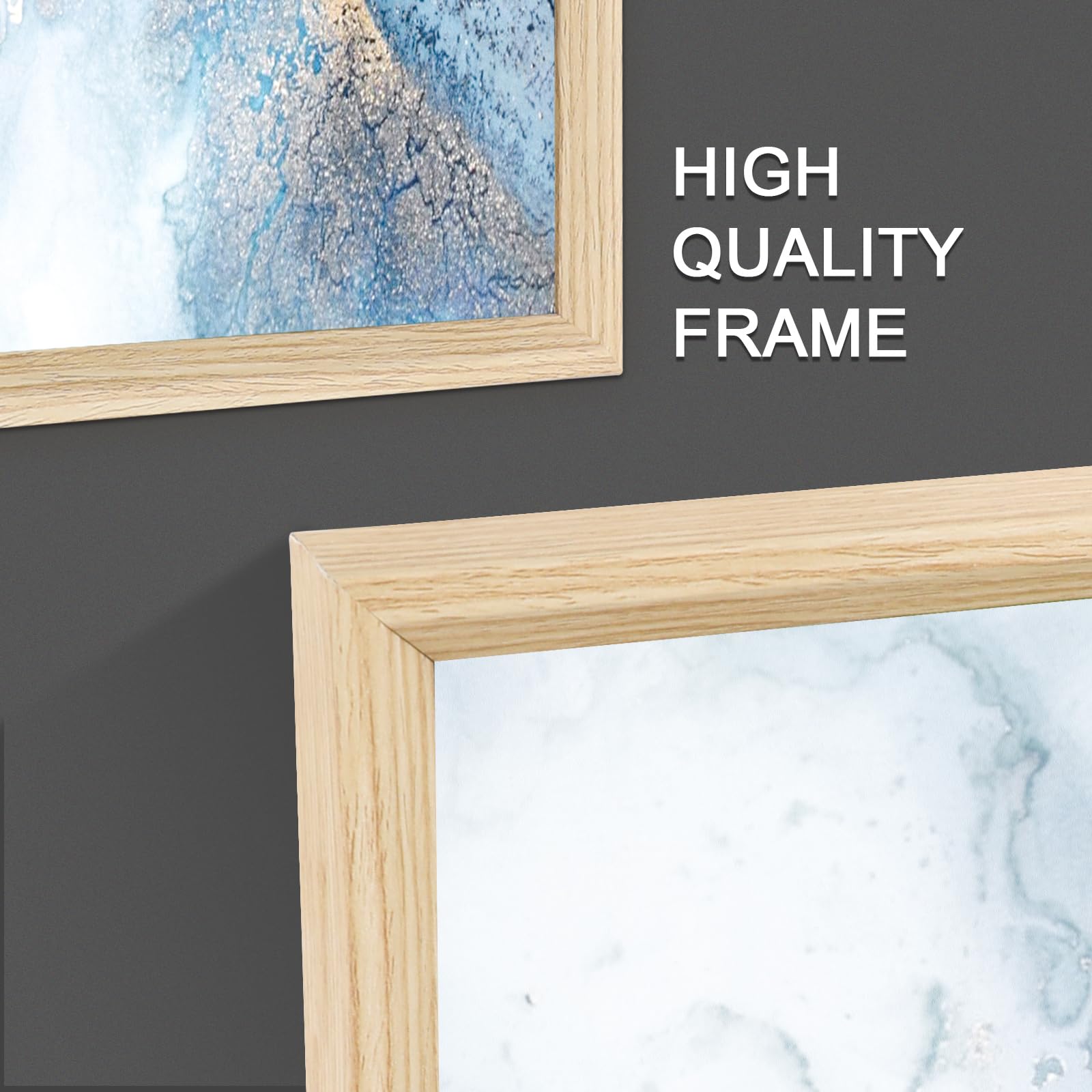 3 Pcs Wooden Framed Canvas Wall Art Set Bohemian Sage Green Canvas Prints Poster Geometric Line Beige Green Pictures for Living Room Bedroom Dinning Room Hallway Stairs Wall Decor 30x40cm x3pcs — view 82