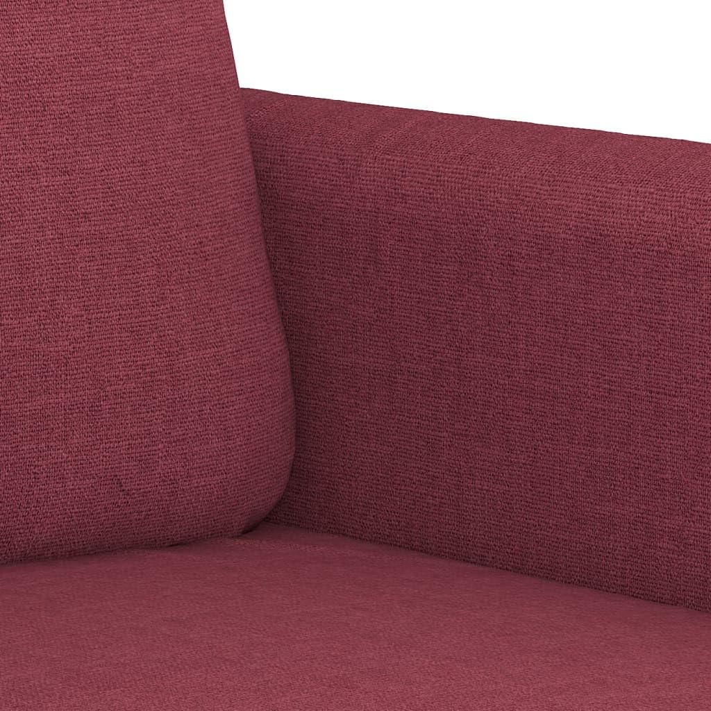 Canapé 2 places Bordeaux 140 cm Largeur d'assise Canapé rembourré