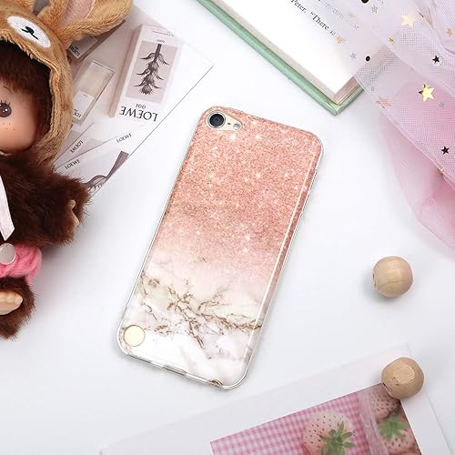 Miniatura 2 de IDWELL - Funda para iPod Touch 7 generación con 2 protectores de pantalla, funda para iPod Touch 6 y iPod 5, ajuste delgado, antiarañazos, flexible,