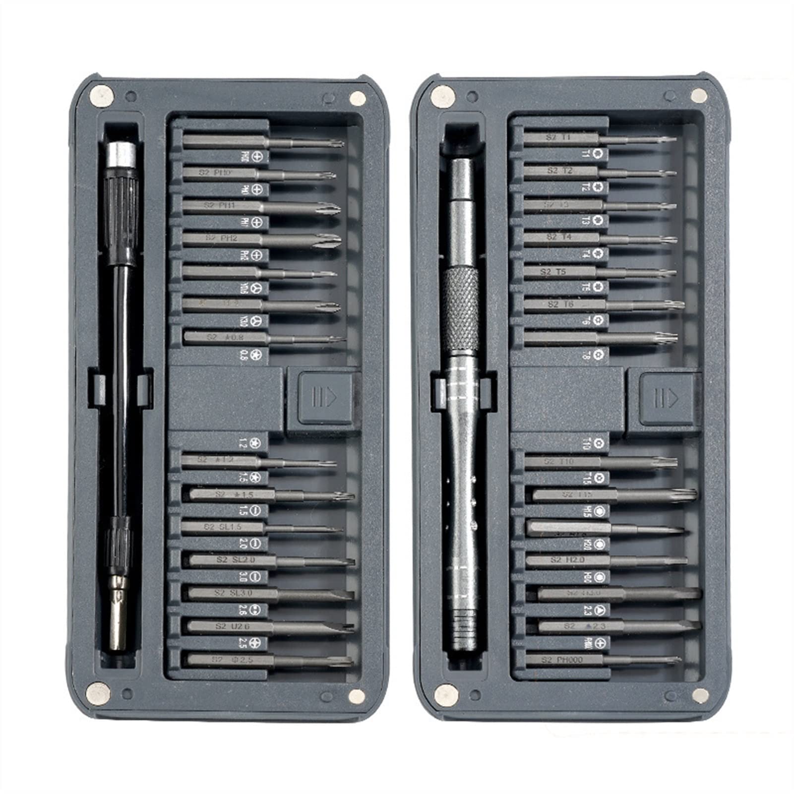 Zestaw narzędzi Zestaw wkrętaków precyzyjnych do elektroniki laptopa Zestaw wkrętaków sześciokątnych Torx Zestaw narzędzi do domu (Color : Black)