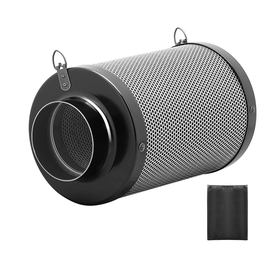 Amazon.co.jp: iPower 4インチ エアカーボンフィルター 臭気