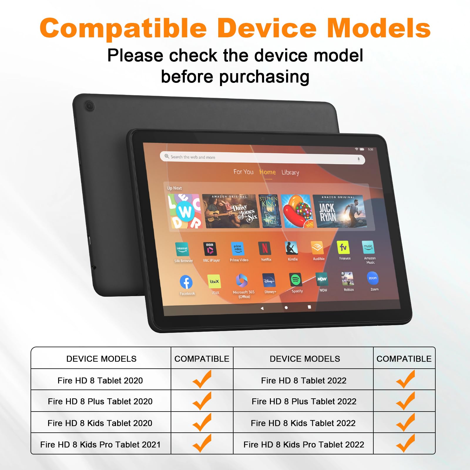 TOPESCT Fire HD 10 i Fire HD 10 Plus etui dla dzieci (11. generacja, wersja z 2021/2023) dla dzieci (fioletowe)