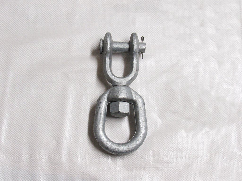 20Mm Galvanised Swivel Eye & Jaw - 3/4" Chain Anchor Anti Twist Rope 600988507272