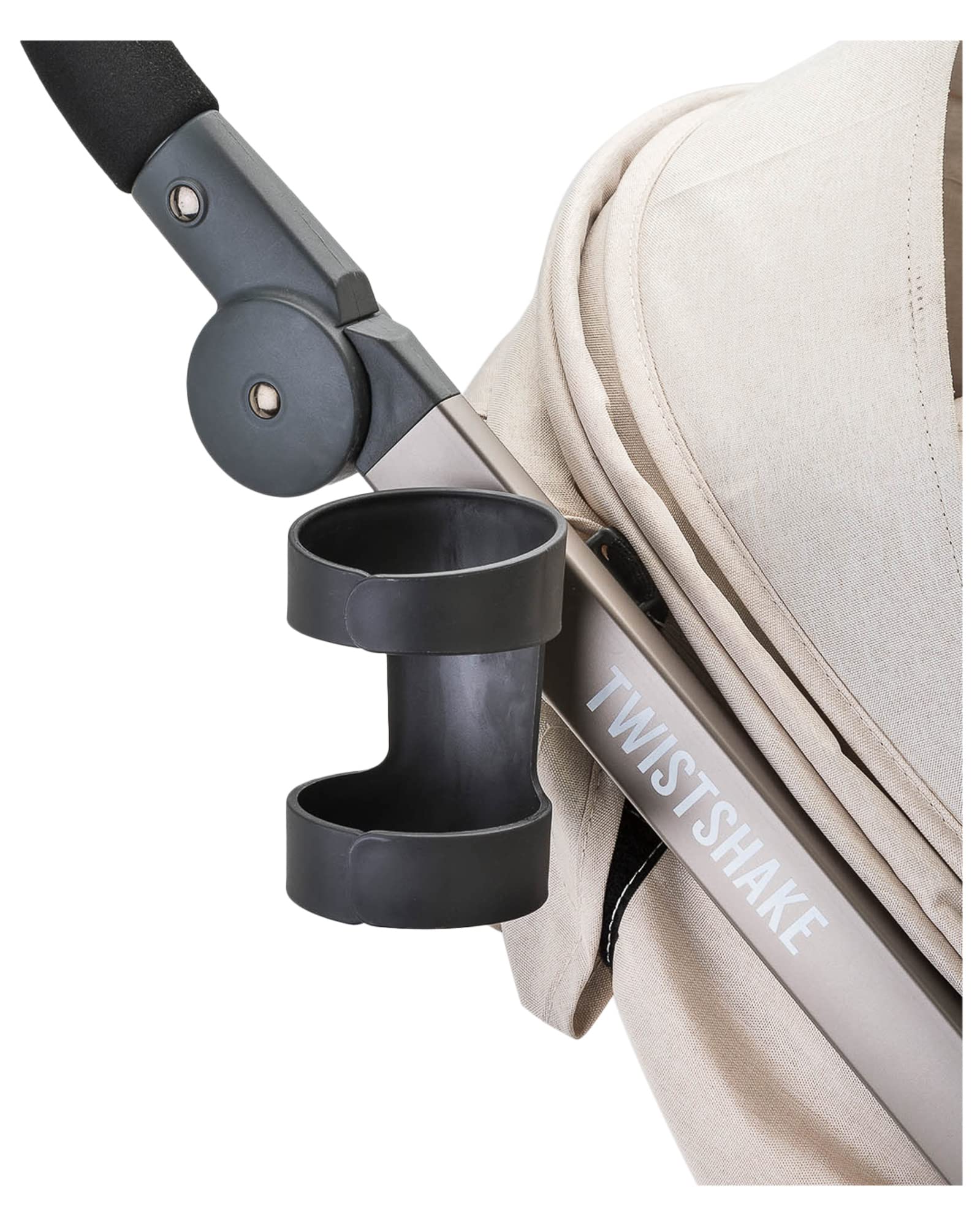 TWISTSHAKE Porte-gobelet pour Poussette Tour, Noir