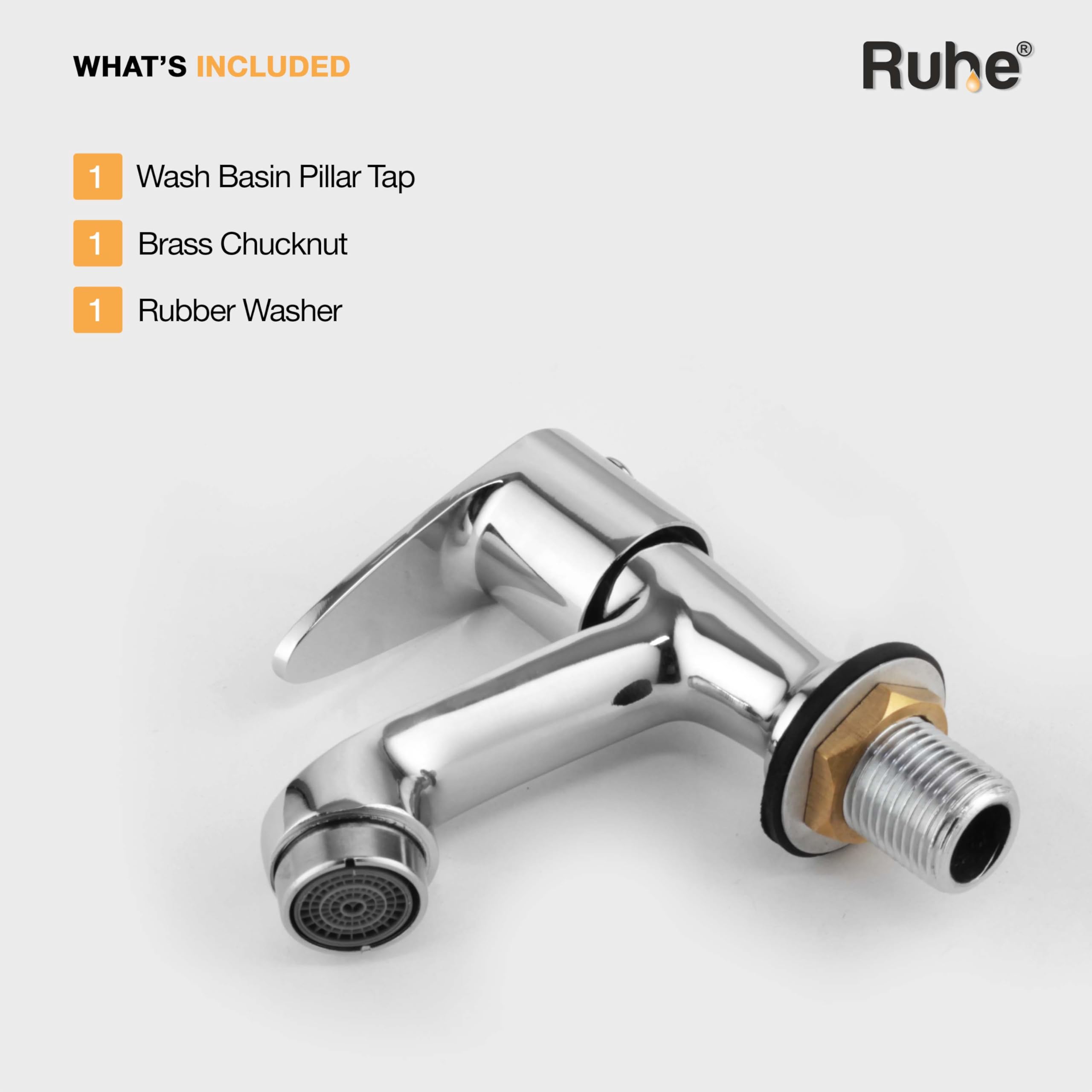 Ruhe Liva Brass Faucet - Chrome Finish -7