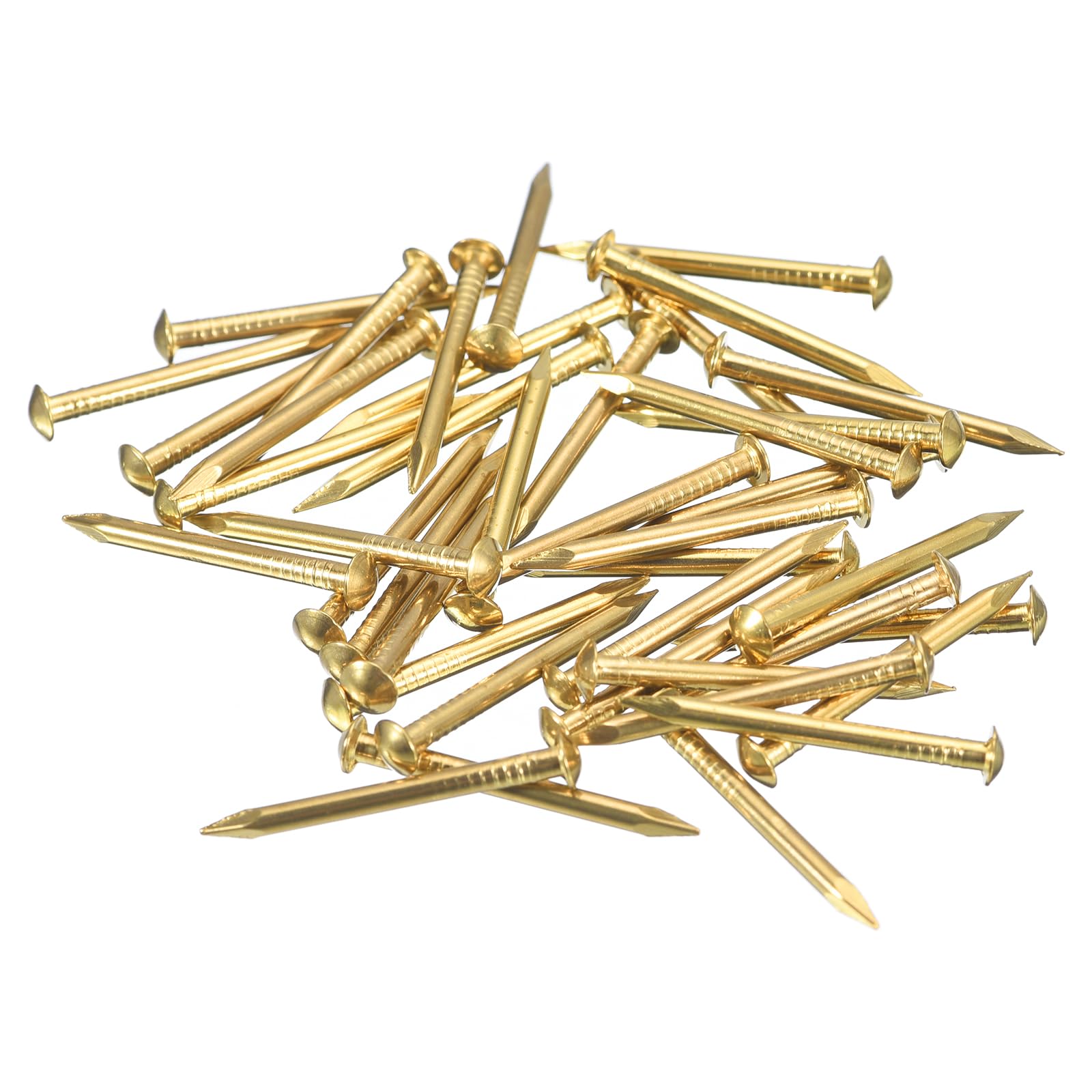 本金メッキ釘 非売品 職人用 真鍮製 30 9.9㎜ 300g 仏壇用 神輿用（