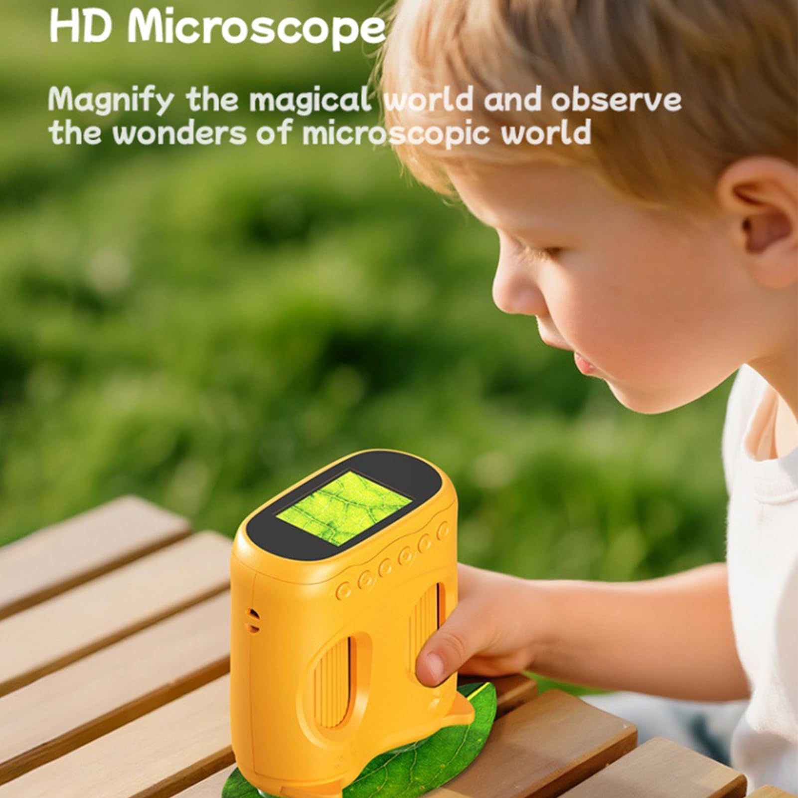 Microscopio Digitale per Bambini Giocattoli Scientifici Ricaricabili per | Microscopio Digitale Tascabile Compatto Ideale per Bambini Ragazze Ragazzi e Studenti
