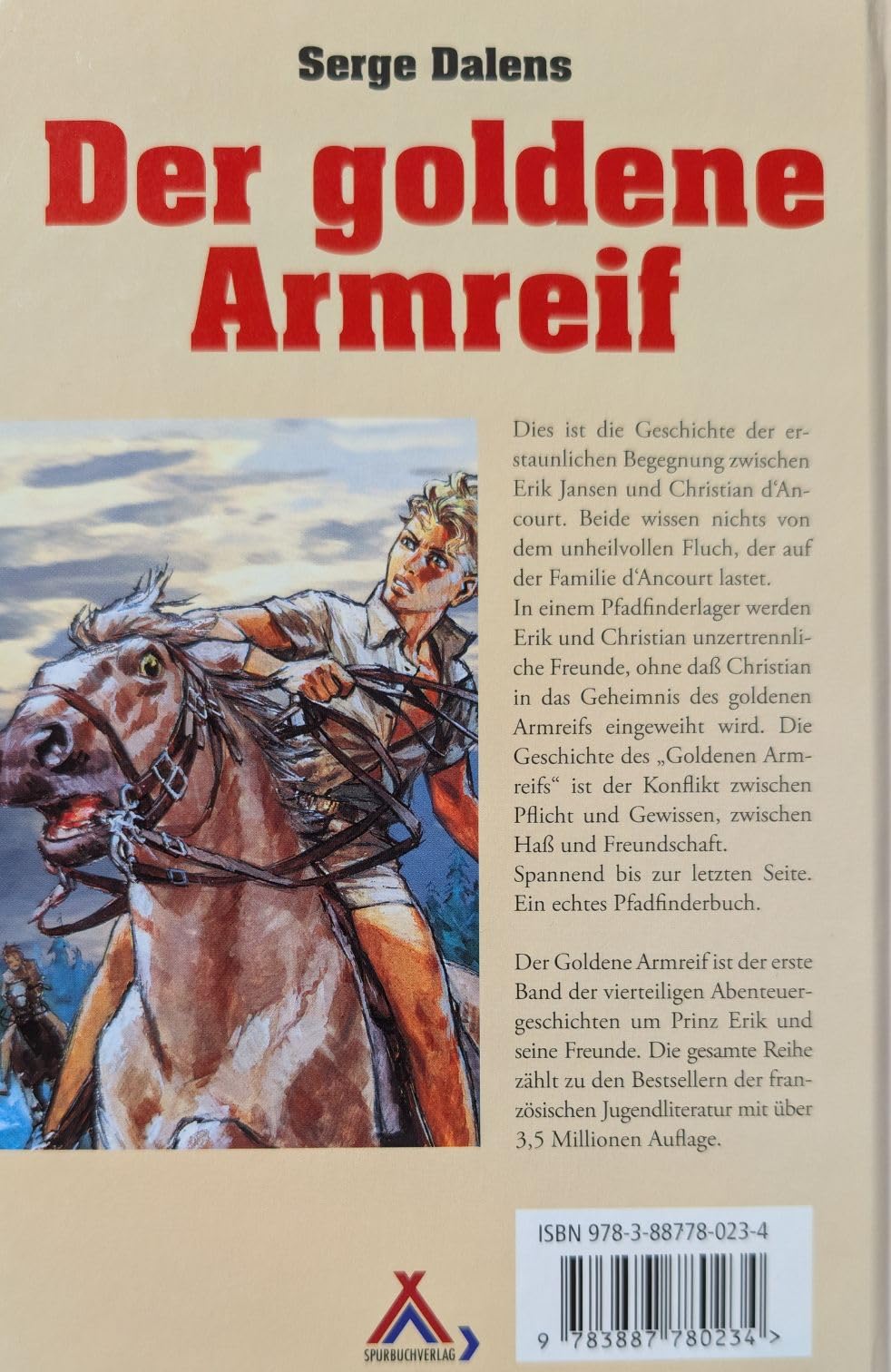Der goldene Armreif (Spurbuchreihe)