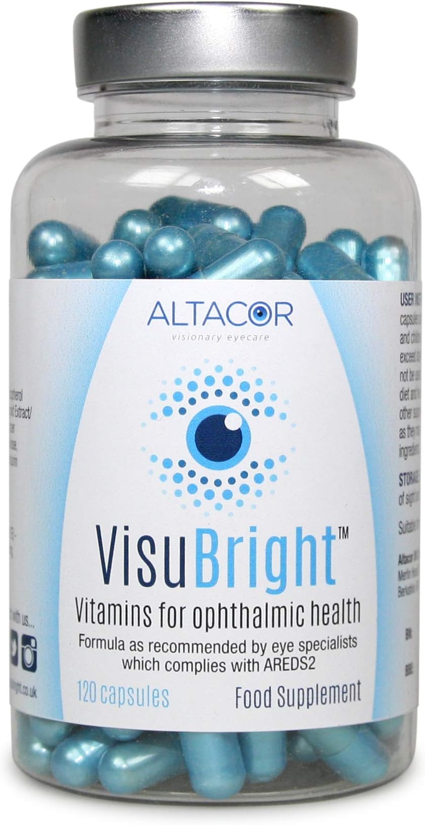 AREDS2 VisuBright - Comprehensive Solution for Proactive AMD Support - Expertly formulated to The AREDS2 Study - Helps Slow Progression of Age-Related Macular Degeneration