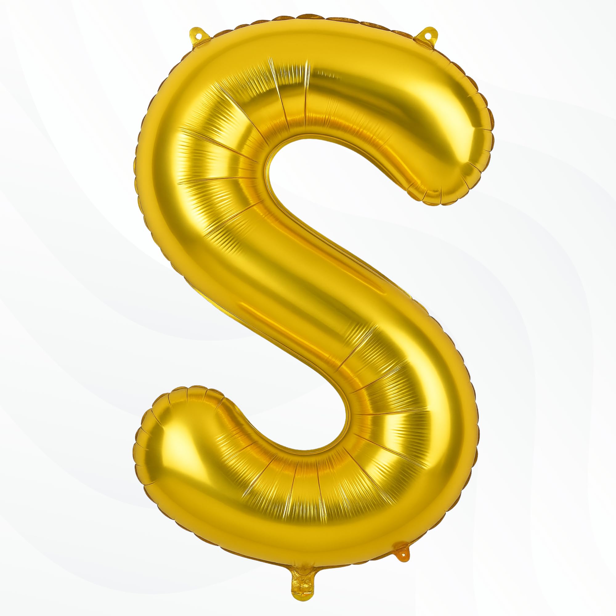 Flyloons Gold S Letter Foil Balloon Alphabets Balloons Perfect for Birthday Decoration Items, Anniversary, Bachelorette, Wedding, Farewell Create Your Own Custom Phrase and Name-image-42