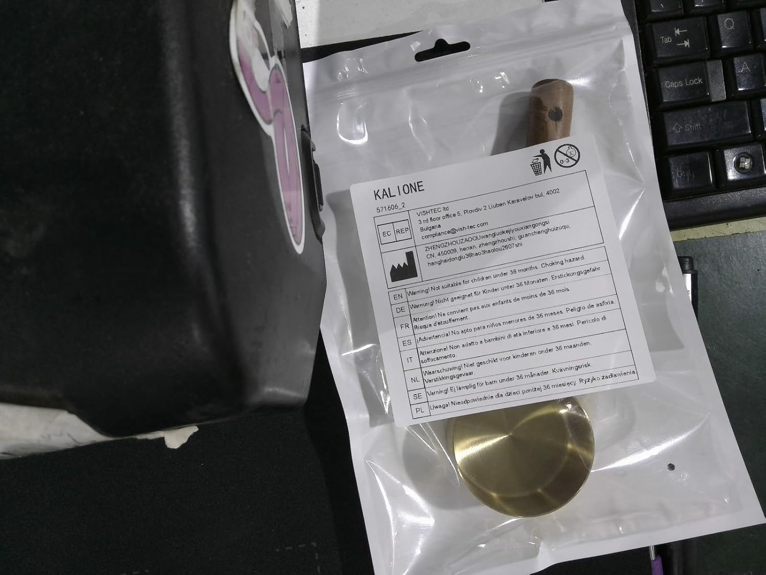 KALIONE Measuring Scoop in packaging