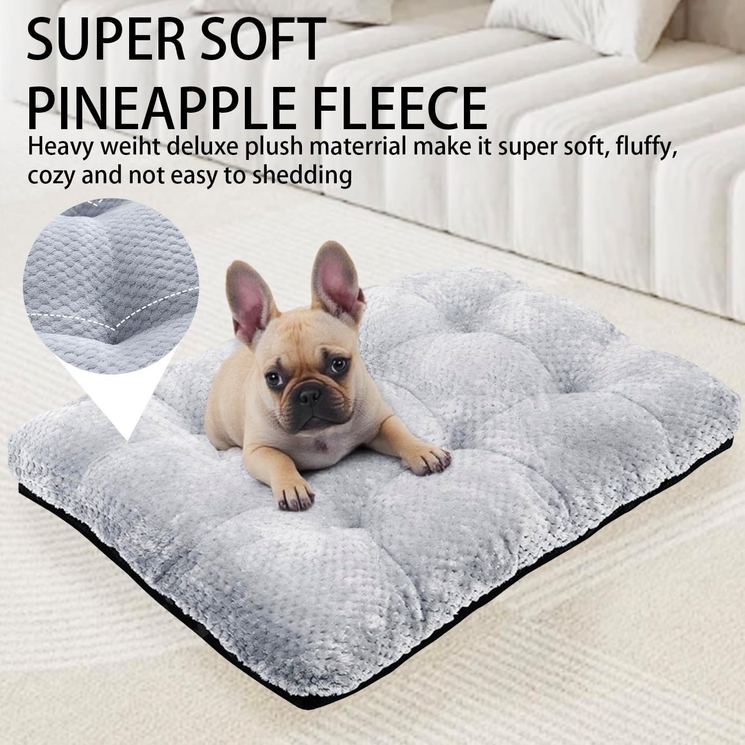 Discover Comfort: CLKHOWL Washable Plush Dog Bed Review