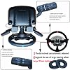 Turn Signal Light Wiper Switch Adapter for Logitech G29 G27 G920 G923 Steering Wheel ;Automatic Rebound Cruise Control Ignition Key Headlight Switch (Main Unitl+Ignition Switch)