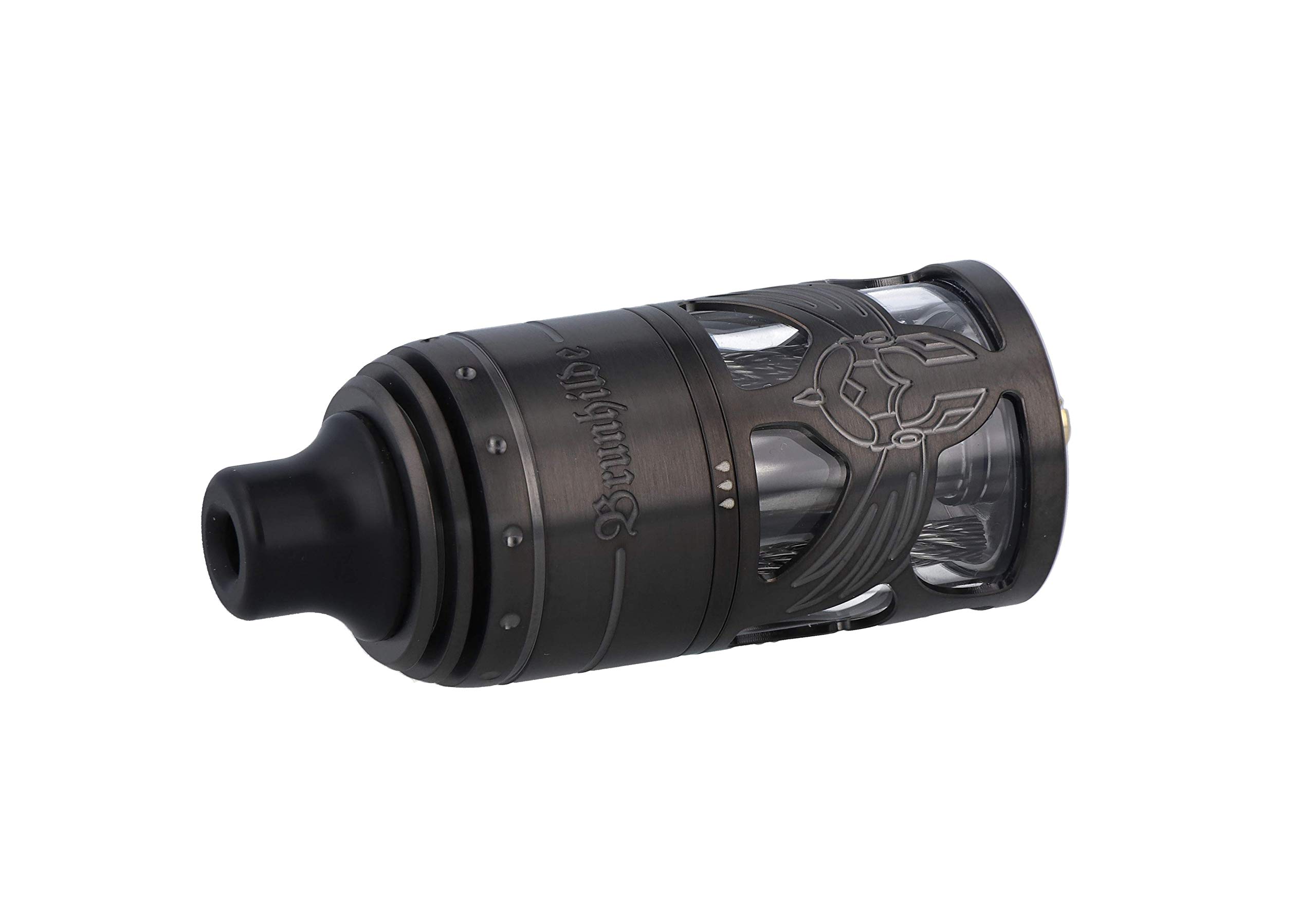 VapeFly Brunhilde MTL RTA Verdampfer , 5 ml , Durchmesser 23 mm , Selbstwickler ,Verdampfer für E Zigarette - Farbe: schwarz