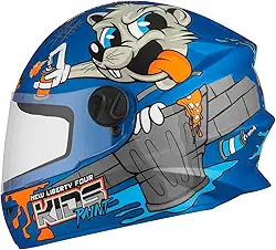 Pro Tork Capacete Infantil Liberty Four Kids Paint 54, Cor: Azul Fosco