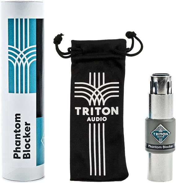 TRITON AUDIO Phantom Power Blocker Connector