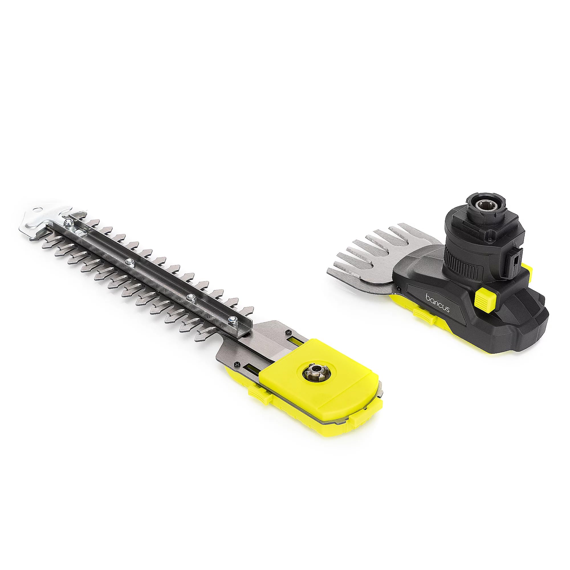 Baricus Heckenscheren-/Grasscheren-Aufsatz für Multi Head Tool – Zubehör für 18V Akku-Multitool/Multifunktionswerkzeug - B-Ware