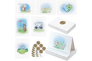 36 Pack Golf Valentine's Day Cards: Love Notes for the Golfer in Your Life