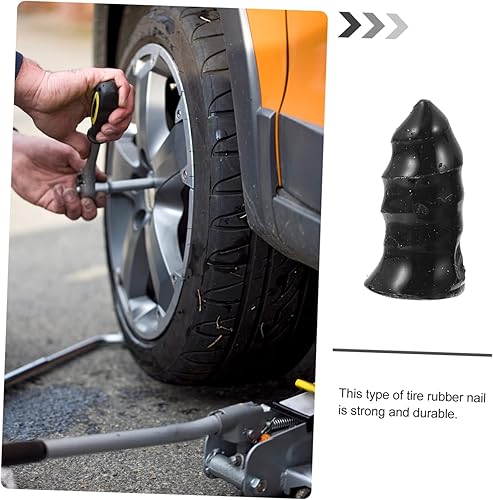 Miniatura 6 de Vaguelly Sellador de neumáticos para motocicleta, tornillo de goma para reparación de neumáticos de vacío automático, pinchos de neumáticos de