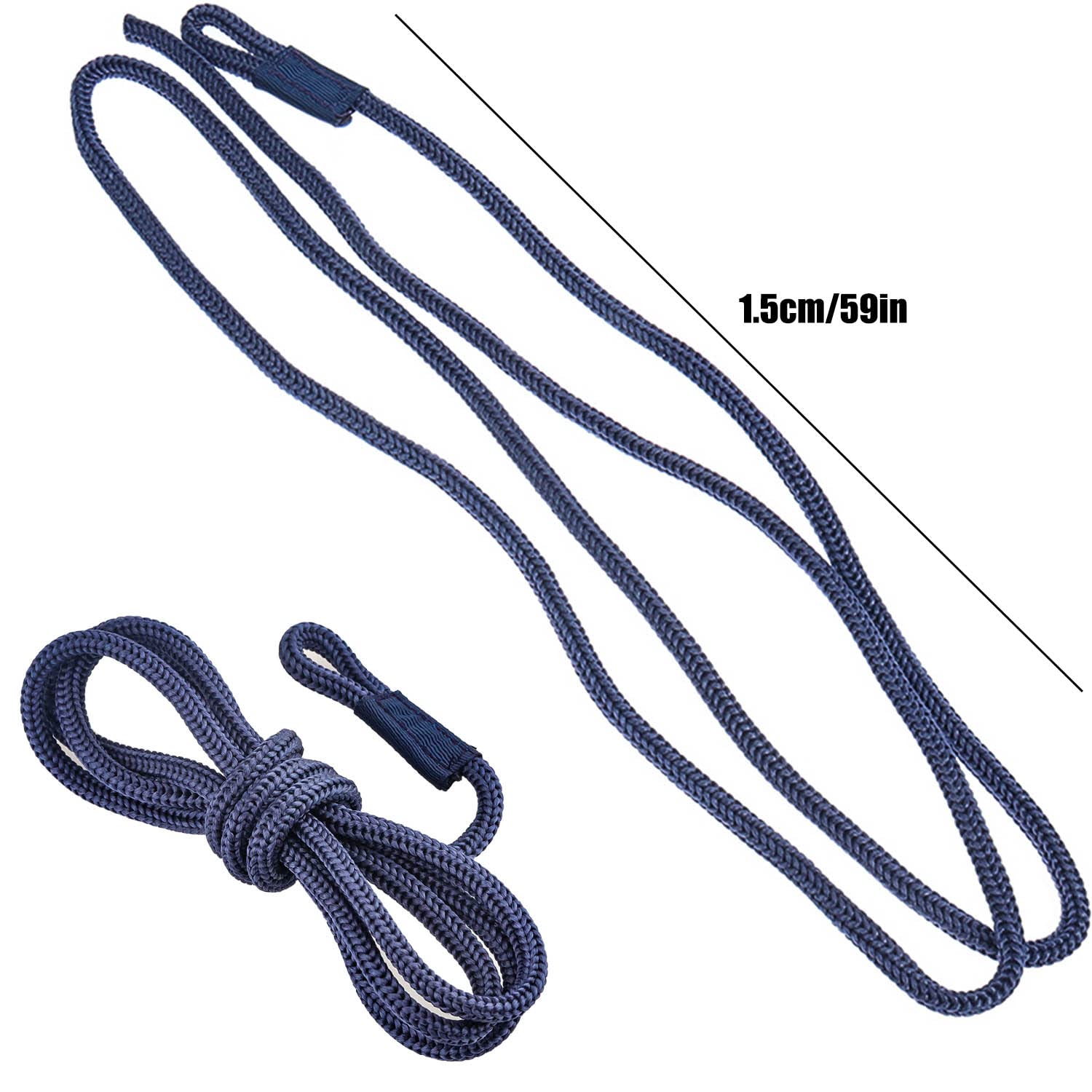 Bungee Boat Dock Line - Lot De 4 Cordons D'Amarrage Avec Clip En Acier Inoxydable, Corde Élastique Pour Bateau PWC, Accessoires Parfaits Pour Jetski, Kayak, Ponton
