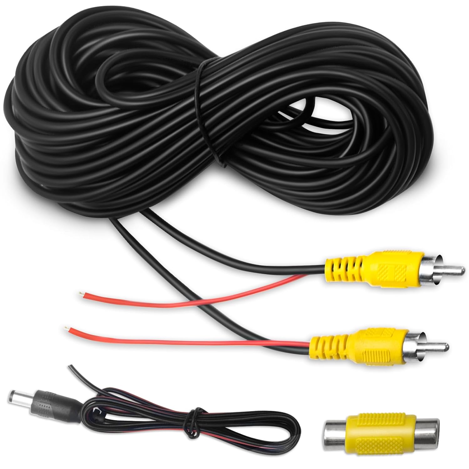 WEUASTE Premium Backup Camera RCA Cables, RCA Video Cable