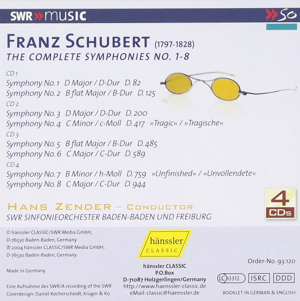 Symphonies 1-8