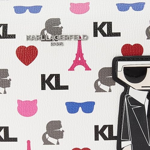 Miniatura 3 de Karl Lagerfeld Paris Bolso de Cosmético Maybelle SLG Mujer, Multicolor  blanco