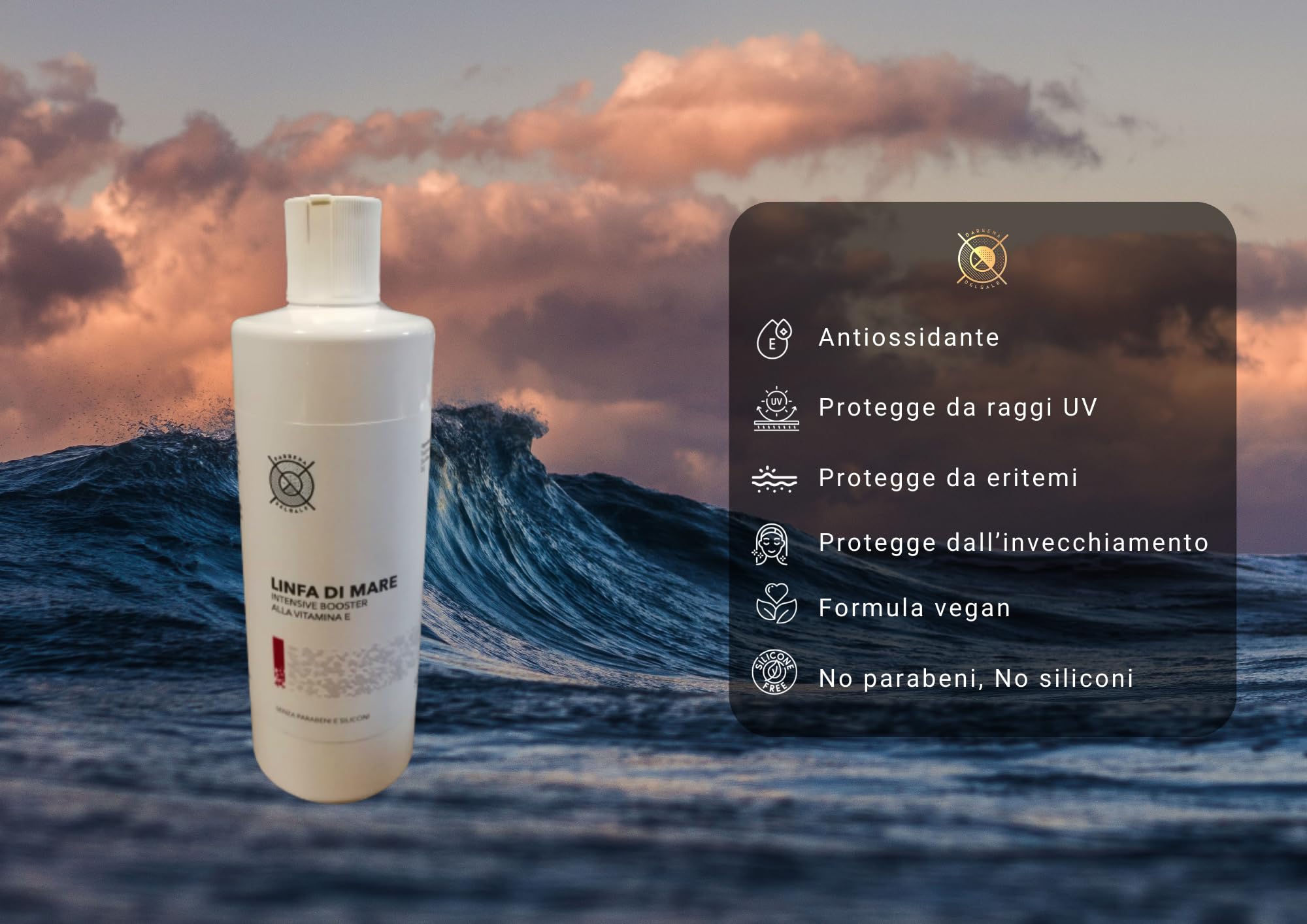 Linfa di Mare siero intensive booster alla Vitamina E (500 ml)
