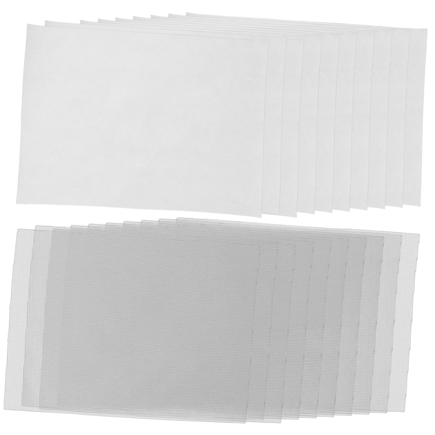 CIMAXIC Handmade Paper Craft Supply 10 Pack Mesh Paper Making Cloth Replacement Pad Mesh Fabric