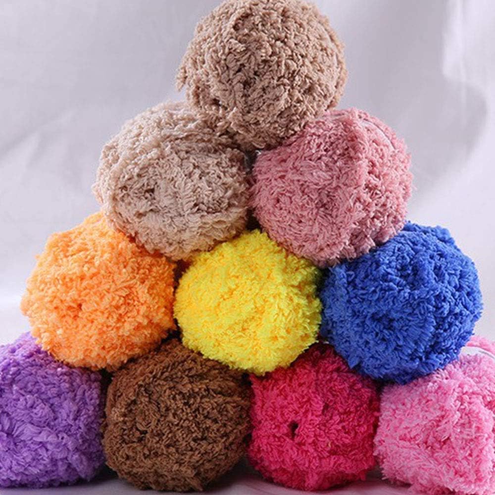 2.2lbs Pink Pipsqueak Yarn Crochet Coral Fleece Yarn Knitting Yarn Fluffy Fuzzy Yarn Fancy Blanket Sweater Hat Yarn DIY Bag Yarn