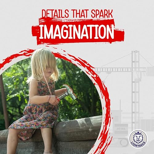 Miniatura 6 de Liontouch - Martillo de juguete para niños pequeños  1 año más  Herramientas de juguete de espuma de juego de simulación para niños  Ideal para el