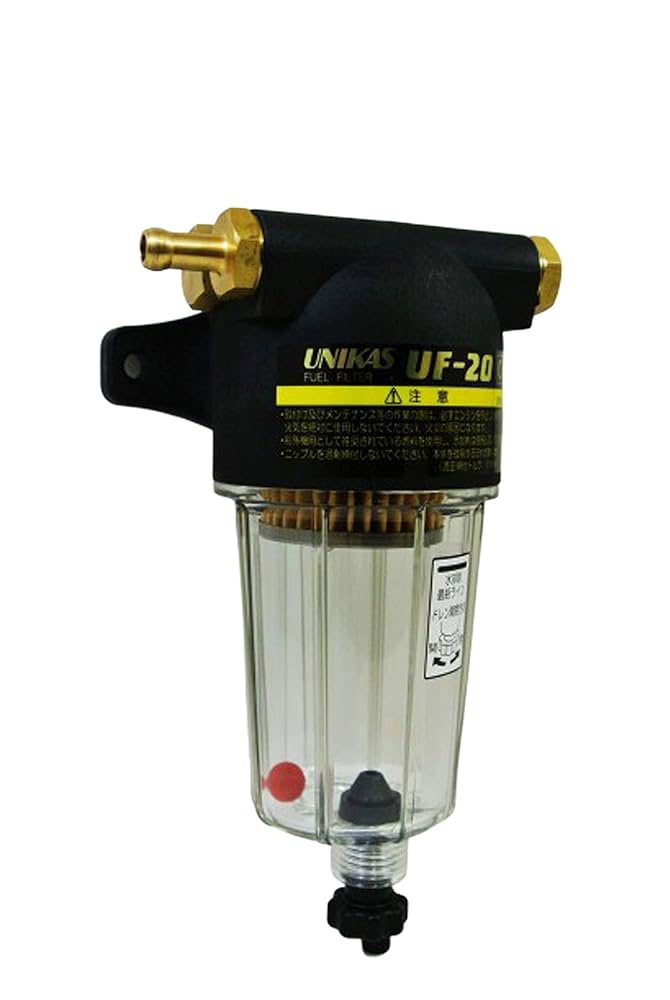 Amazon | ユニカス 燃料油フィルター UF-20 ガソリン 船外機 4