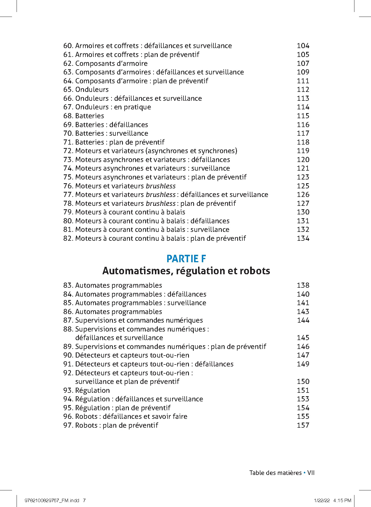 100 fiches pratiques de maintenance préventive: Composants industriels courants, plans de préventif