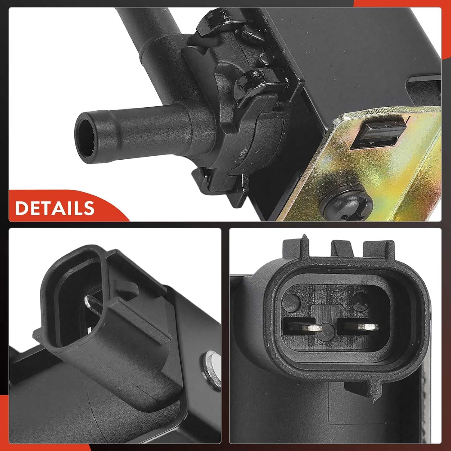 A-Premium Vapor Canister Purge Solenoid Valve Compatible with Toyota Tundra 2000-2002, Sequoia 2001-2004, Land Cruiser 1998-2005 & Lexus SC430 2002-2005, GS400, GS430, LS400, LS430, LX470, SC400