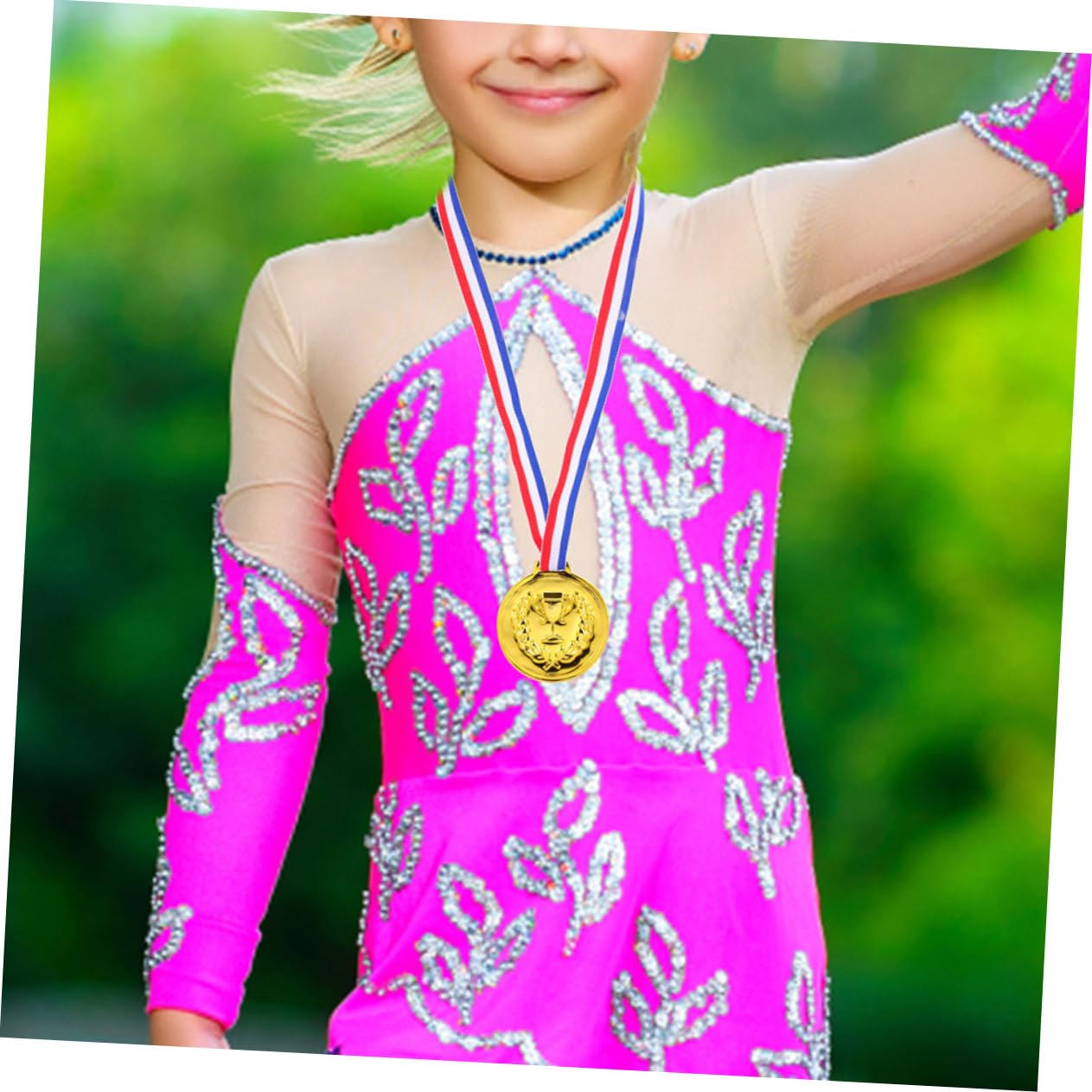 Gatuida Medallas de Premio Doradas para Niños 50 Piezas de Aleación