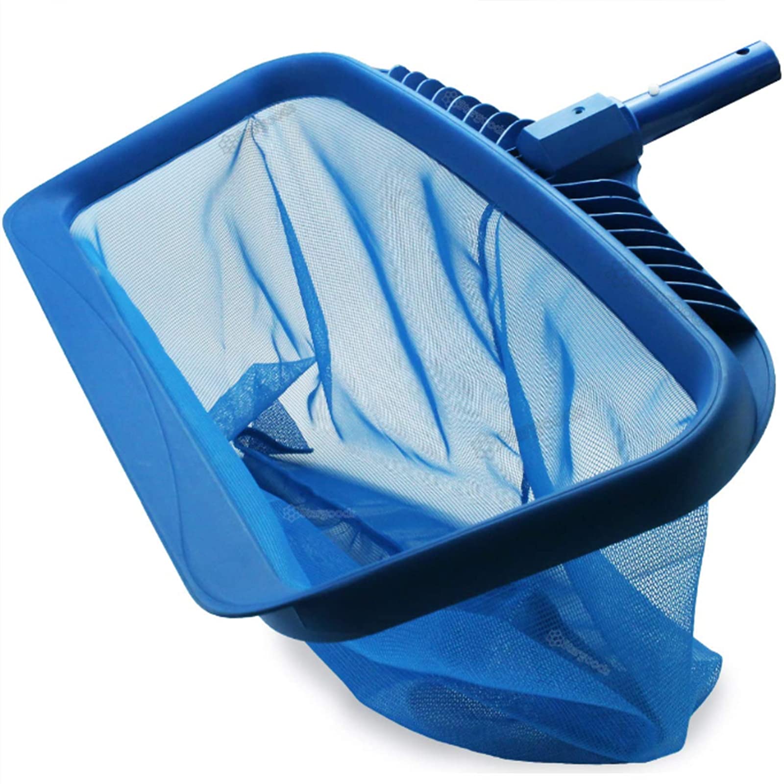 Épuisette à feuilles pour piscine – Râteau durable avec sac profond pour enlever efficacement les déchets et accessoires de nettoyage