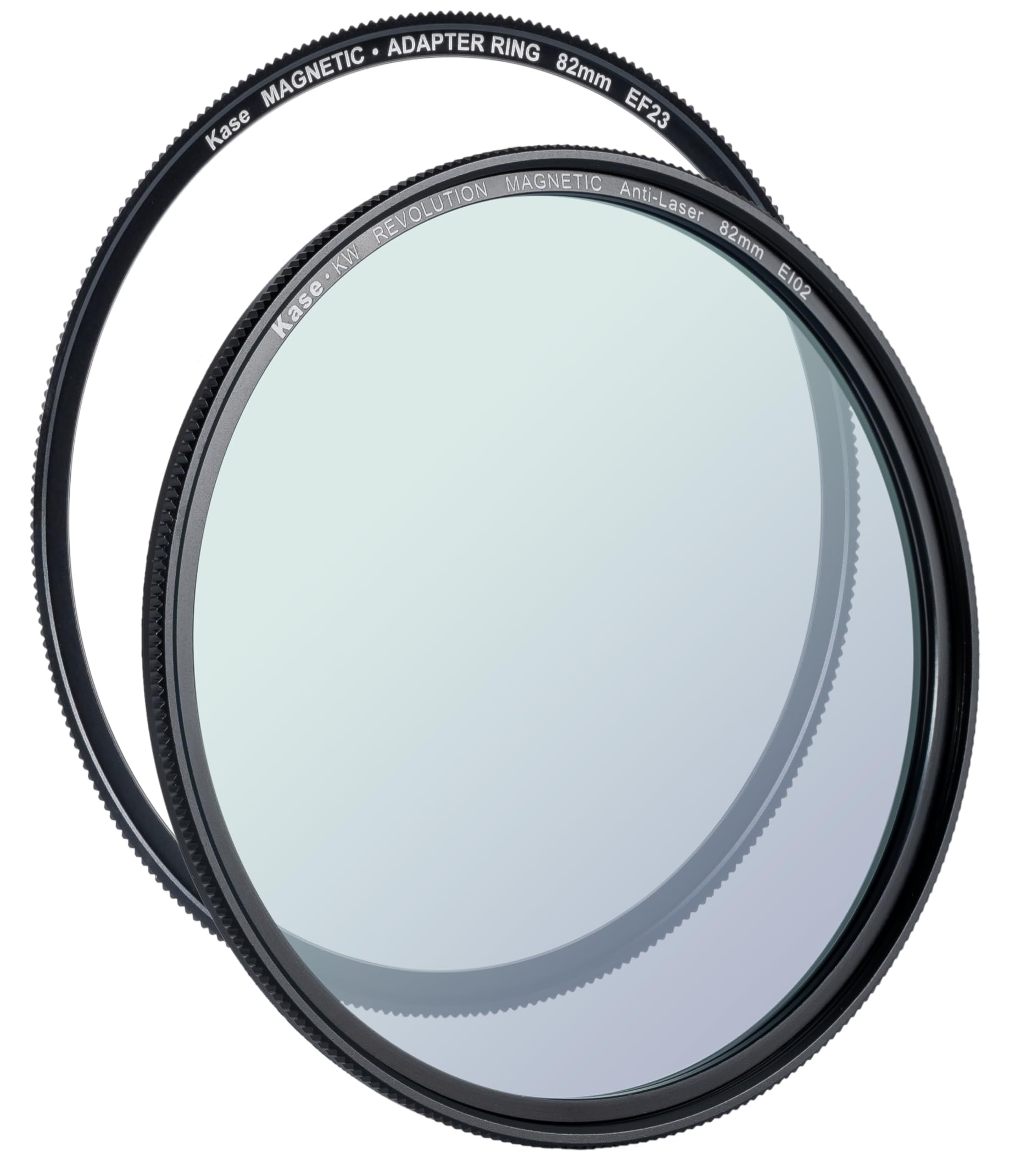 Kase Revolution Anti-Laser Filter Magnetic Shockproof Tempered Optical Glass Incl Adapter (82mm)