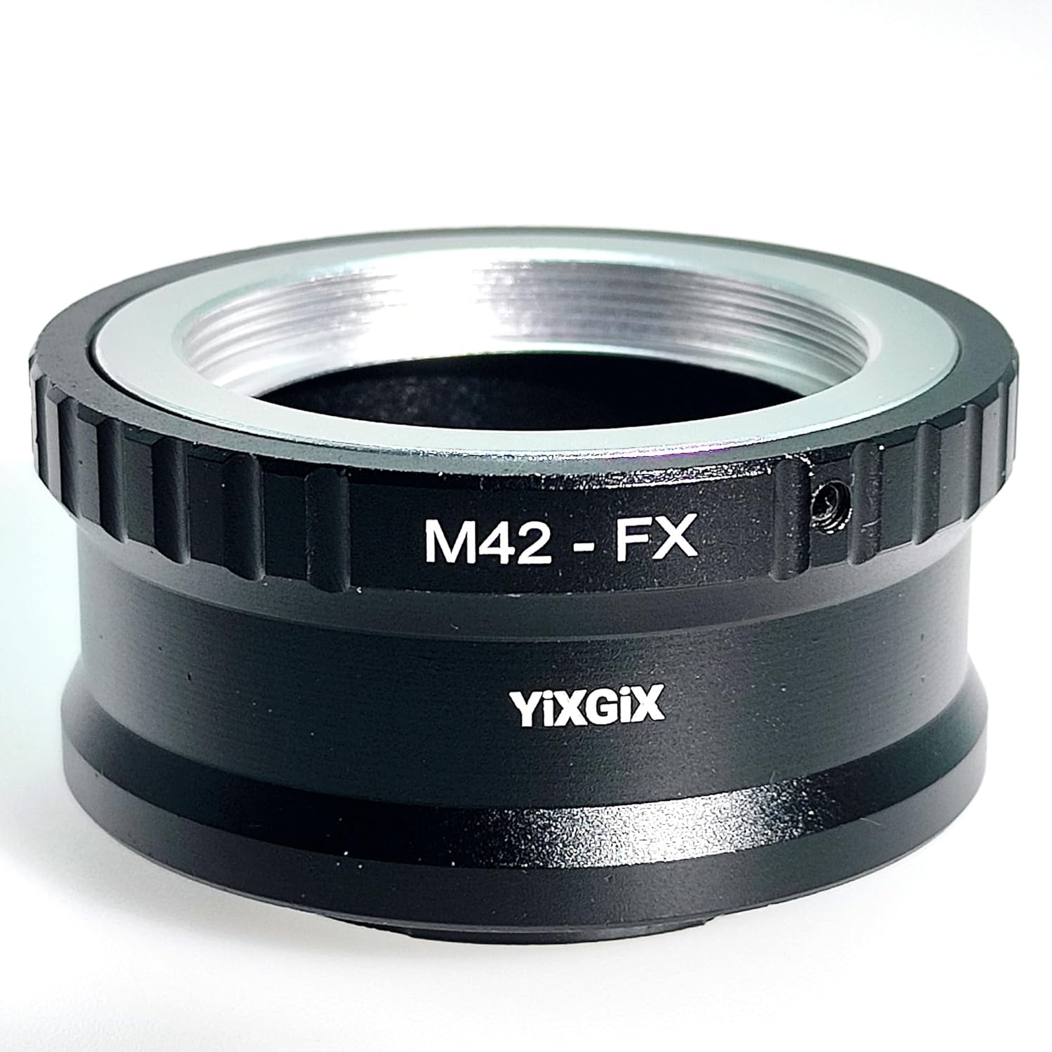YiXGiX M42-FX Adapter Ring – Compatible with Fujifilm X-Mount Cameras, Durable Construction, Smooth Focusing