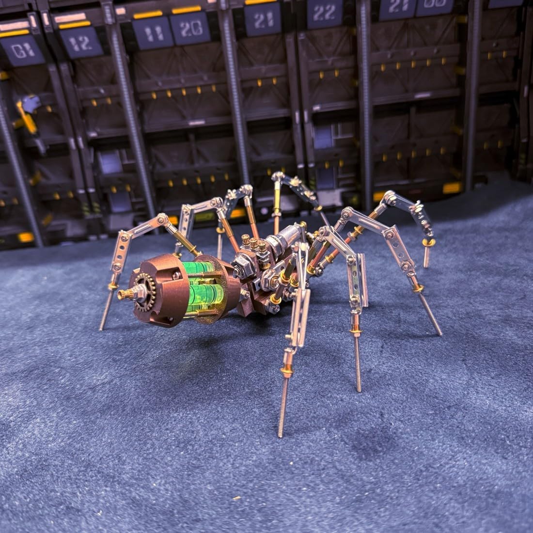 3D Metal Puzzle Model Kit, 297Pcs 3D Cyberpunk DIY Cyber-Biological Scorpion Building Kit, Unique Desk Creative Art Decorations Gift for Adults