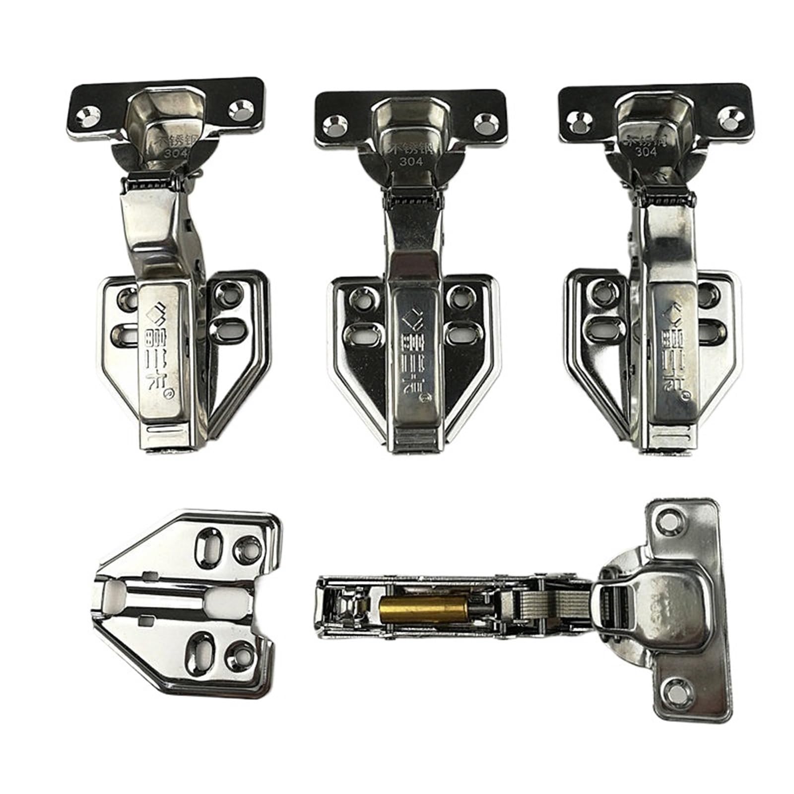 Kdhcvkz Insert Embed 503 1Pcs Stainless Steel Removable Furniture Hinges Door Hinge(Insert Embed 503)