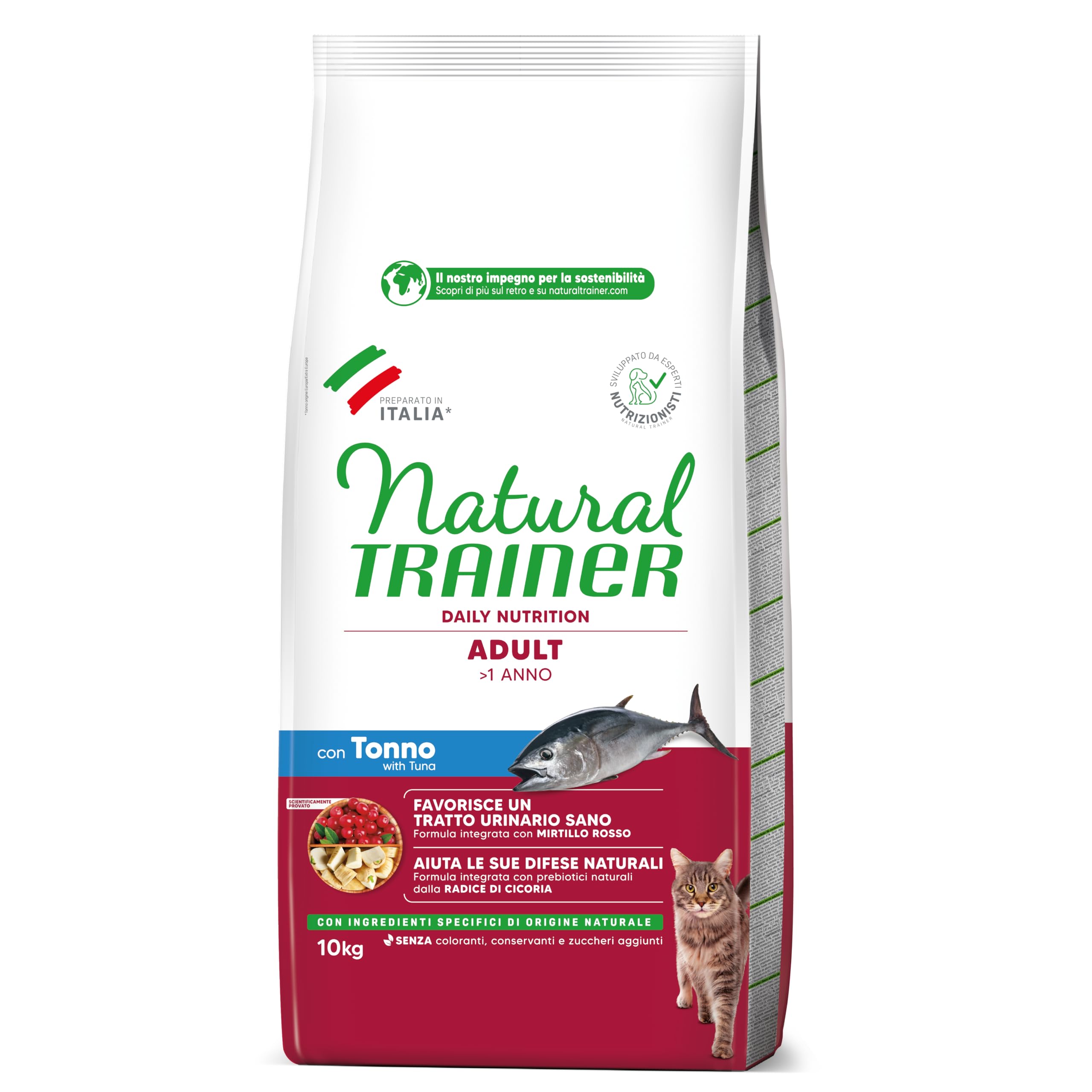Natural Trainer Feline Adult atun 10kg