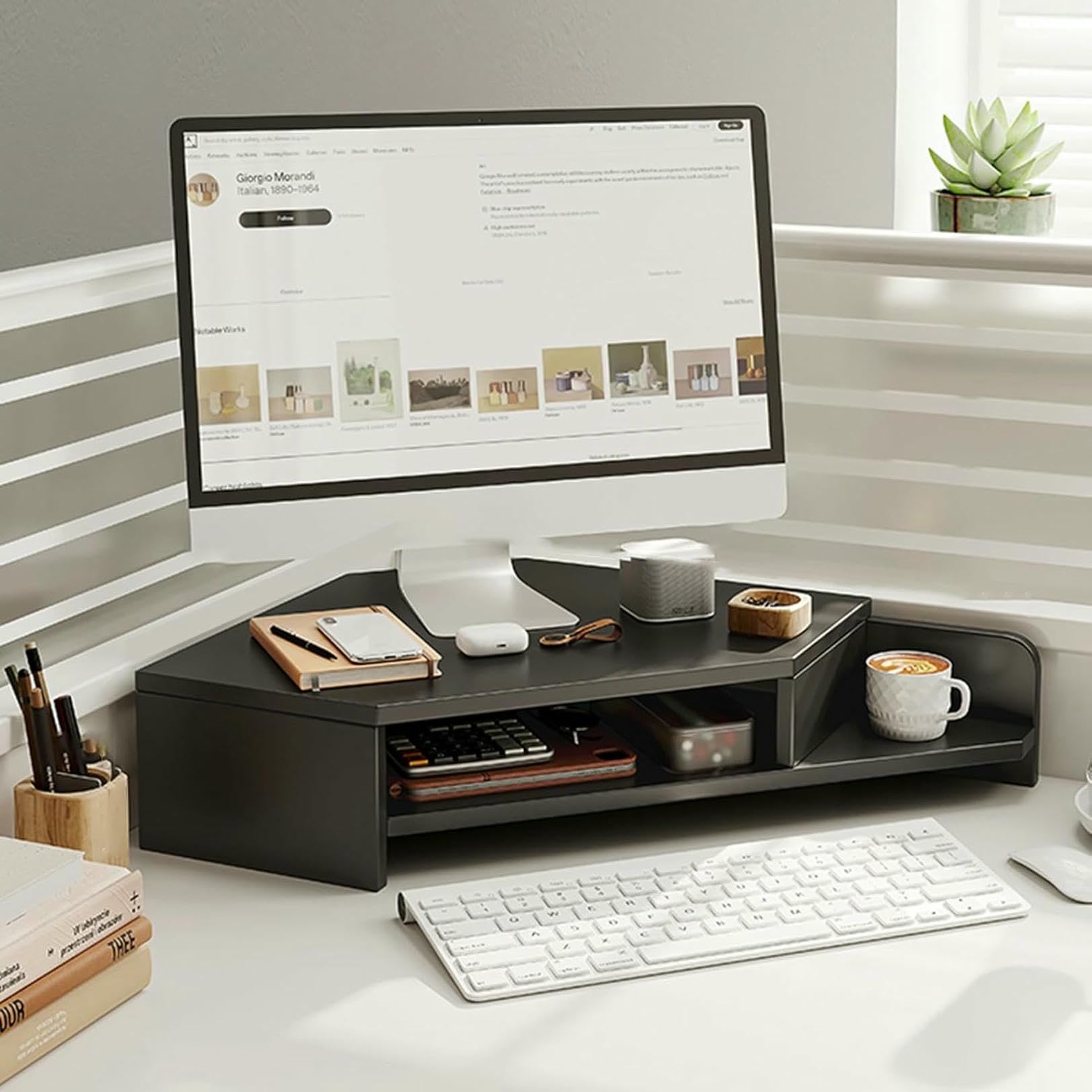 Support d'ordinateur portable pour surélever l'écran et libérer l'espace